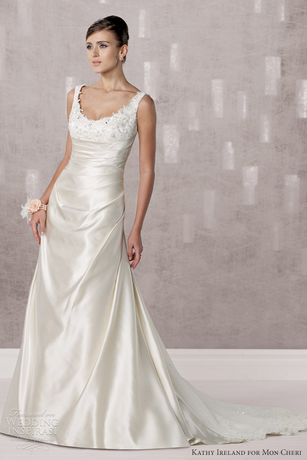kathy ireland for mon cheri wedding dress 2012 - style 231250