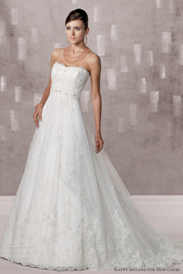 kathy ireland wedding dresses fall 2012 style 231239