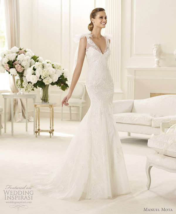 manuel mota for pronovias 2013 gambia wedding dress