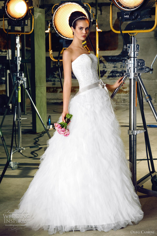 oleg cassini bridal collection 2012