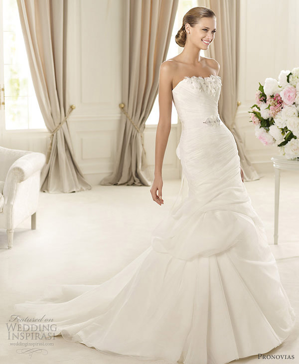 pronovias mermaid wedding dresses 2013 durcal