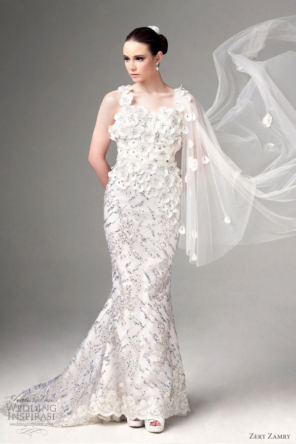 zery zamry wedding dress collection 2012