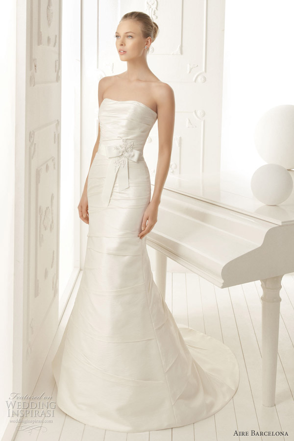 aire barcelona vintage 2013 valery beaded taffeta wedding dress