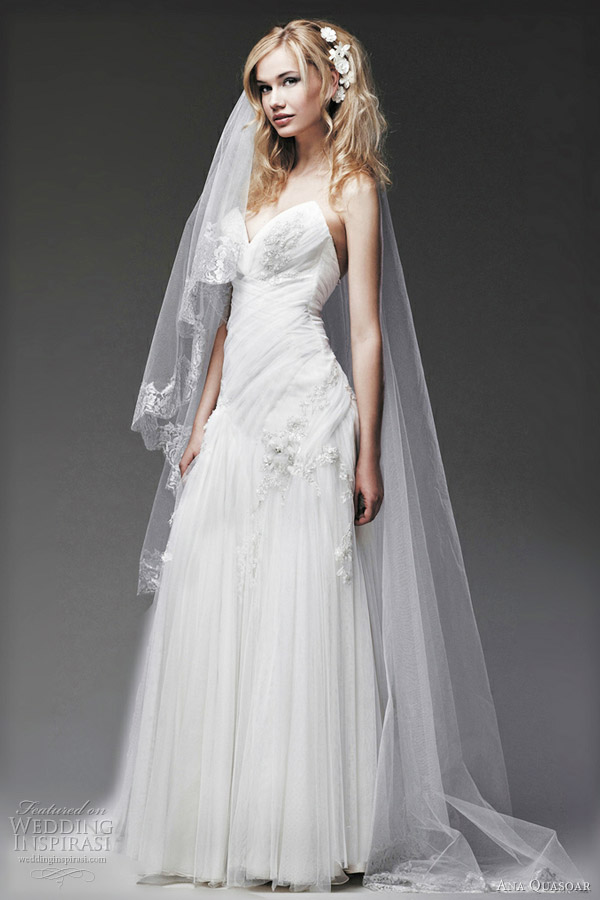 ana quasoar 2012 colombe wedding dresses