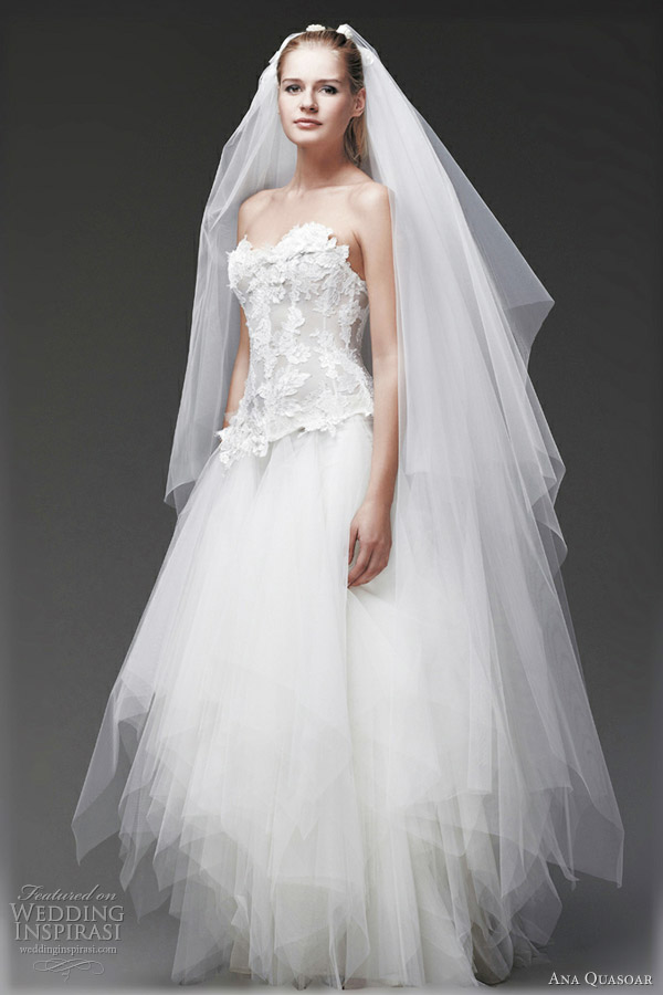 ana quasoar 2012 gemme wedding dresses