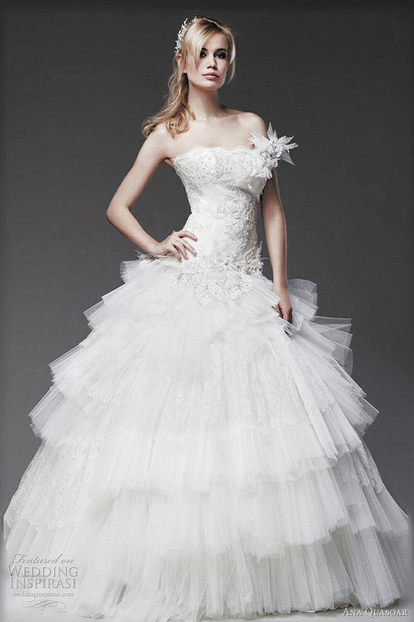 ana quasoar wedding dresses 2012 celeste