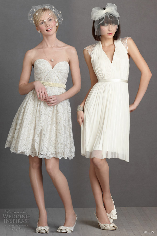 bhldn short wedding dresses 2012