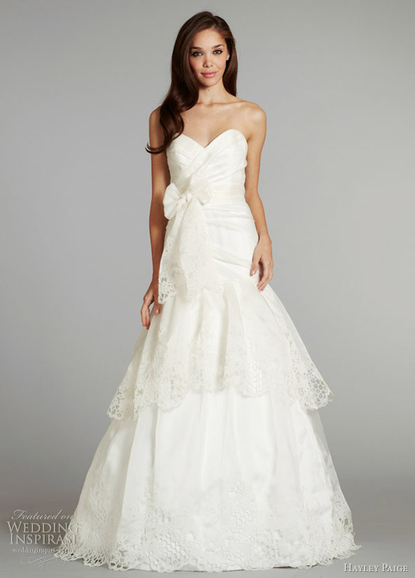 hayley paige fall 2012 savannah wedding gown