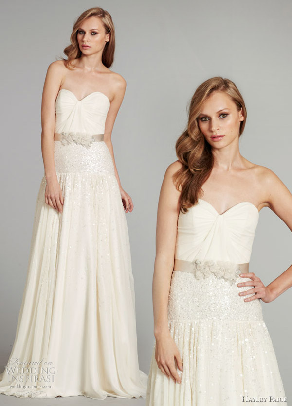 hayley paige wedding dresses fall 2012 tuula