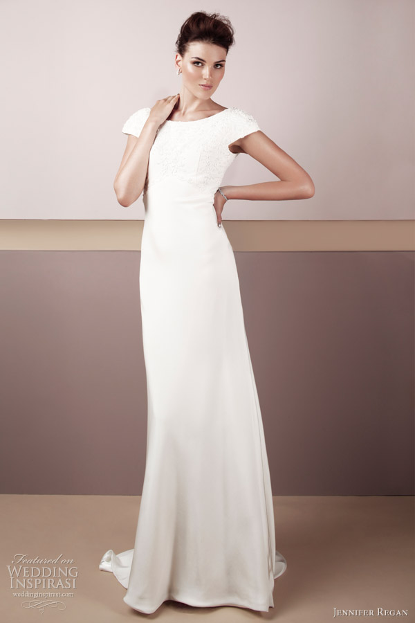 jennifer regan bridal 2012 eva wedding dress