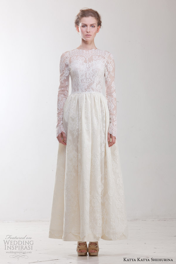 katya katya shehurina 2012 2013 wedding dress