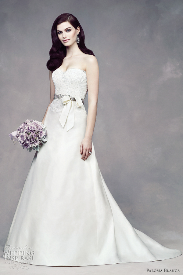 paloma blanca fall 2012 wedding dress lace a line style 4309 paloma blanca fall 2012 wedding dress lace a line style 4309