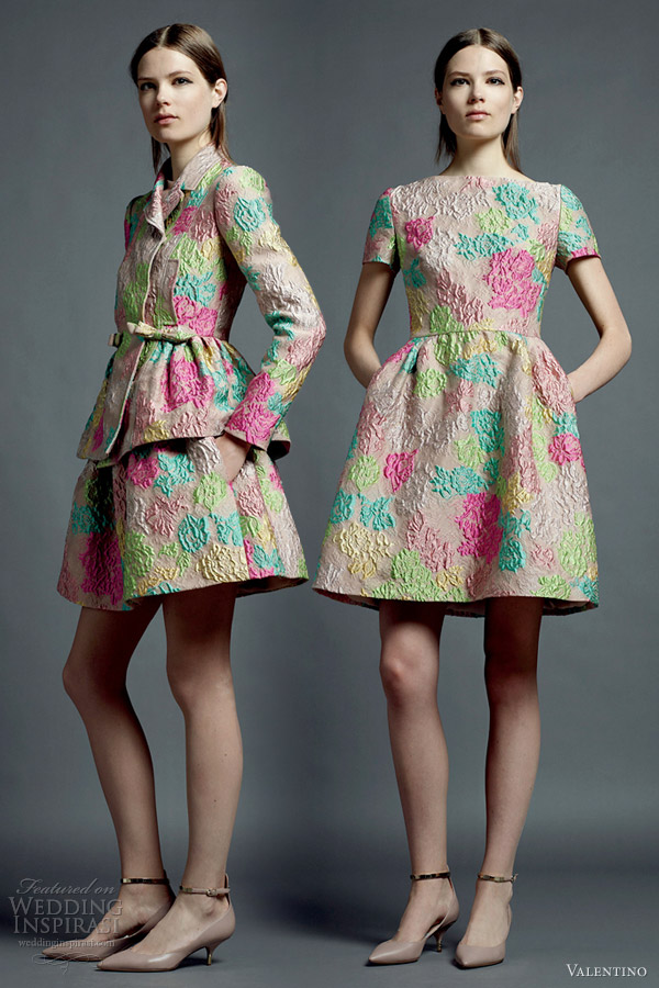 valentino resort 2013 printed dresses