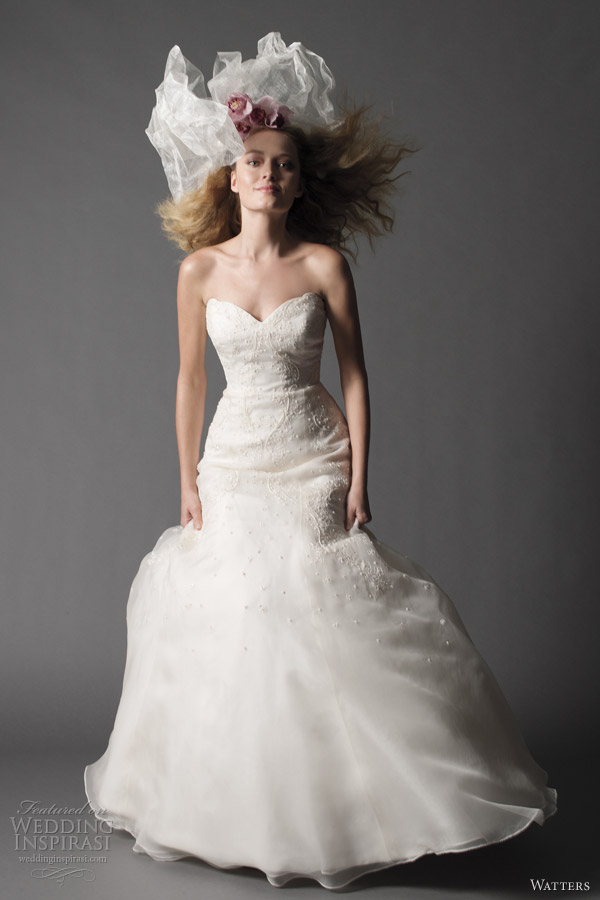 watters bridal wedding drress fall 2012