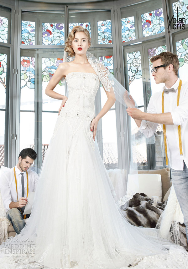 yolan cris couture bridal 2013 indonesia wedding dress