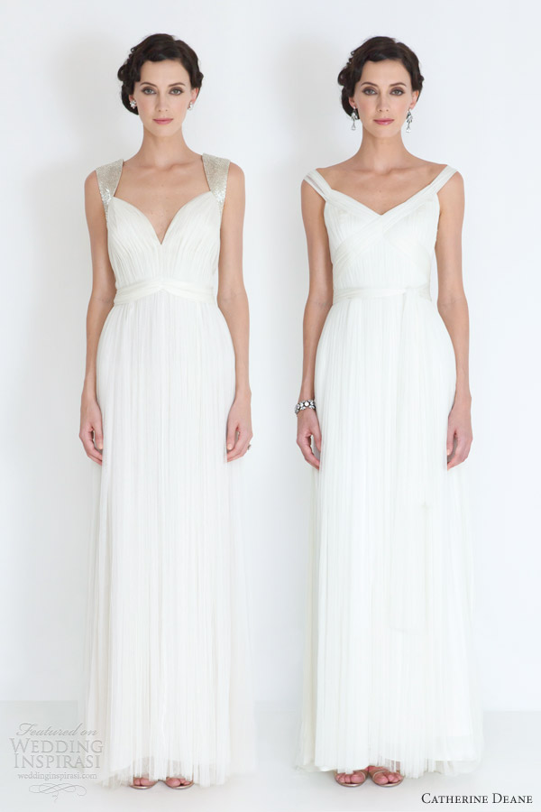 catherine deane bridal 2012 dasha cristina wedding dresses with straps