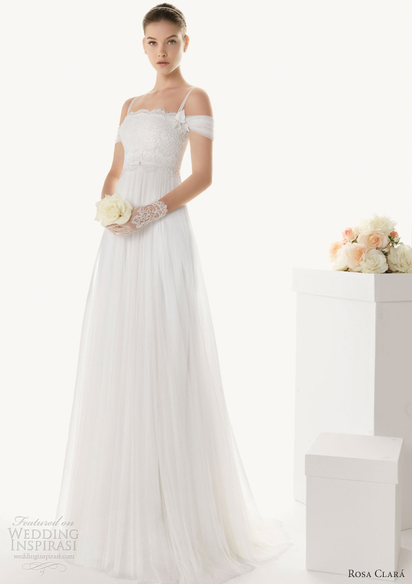 rosa clara 2013 barbara empire wedding dress