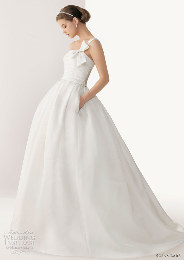 rosa clara 2013 bari ball gown wedding dress pockets