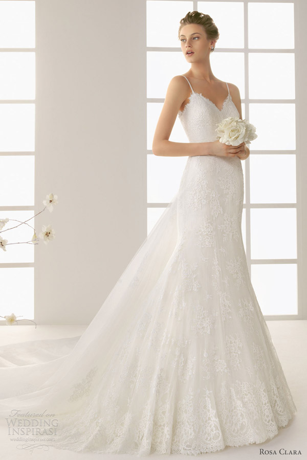 rosa clara 2013 damaris taffeta lace wedding dress