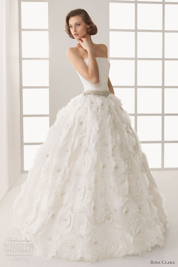 rosa clara bridal 2013 two donatella wedding dress ball gown