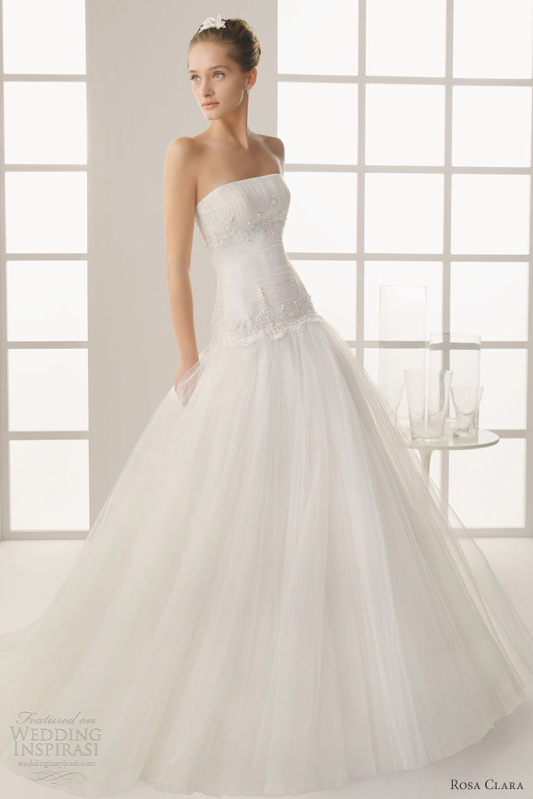 rosa clara wedding dresses 2013 two danubio ball gown