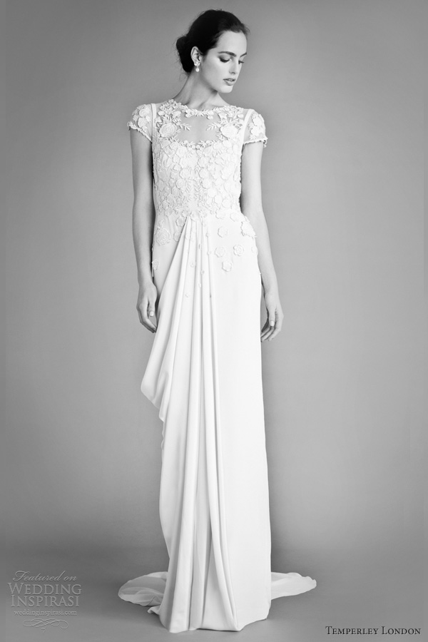 temperley london fall 2012 bridal laelia wedding dress sleeves