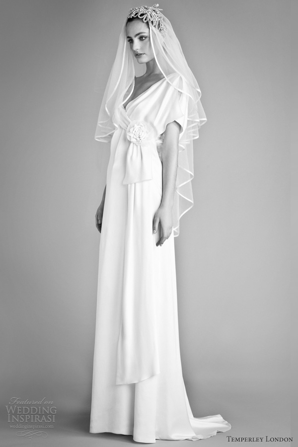 temperley london fall 2012 bridal rosemary wedding dress sleeves temperley london fall 2012 bridal rosemary wedding dress sleeves