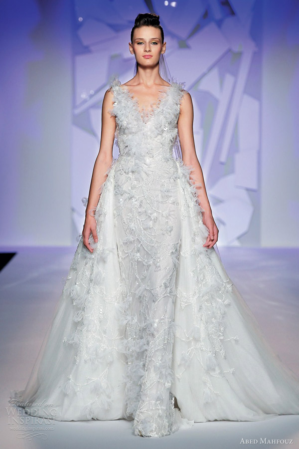 abed mahfouz fall 2012 couture wedding dress