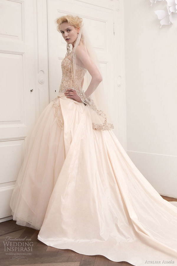 atelier aimee wedding dresses 2013 strapless ball gown full view