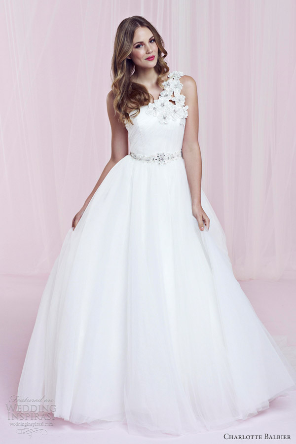 charlotte balbier 2013 sophia one shoulder wedding dress