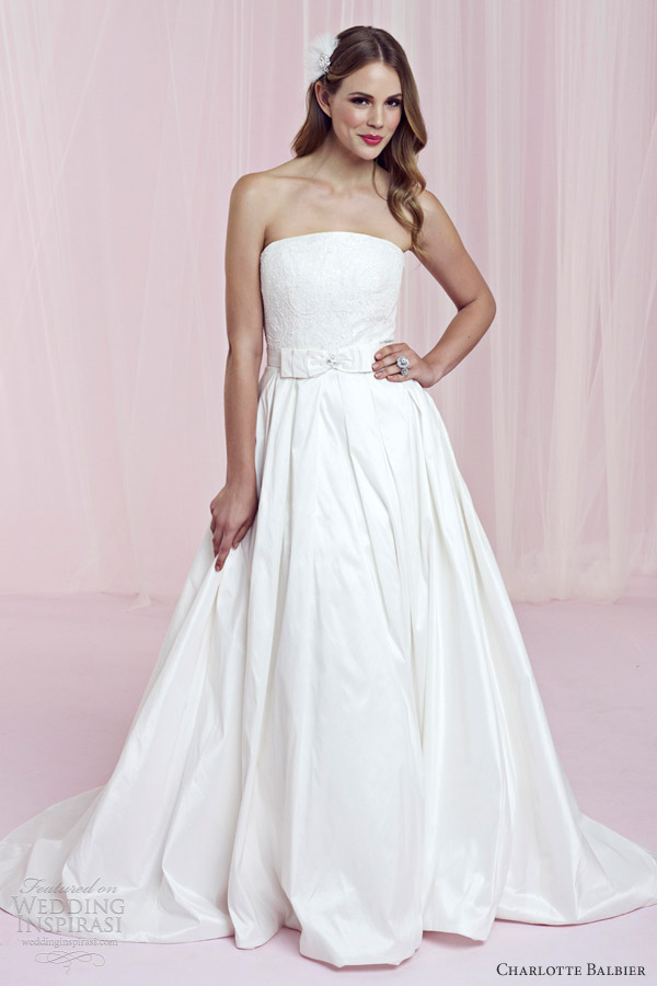 charlotte balbier wedding dresses 2013 constance strapless gown