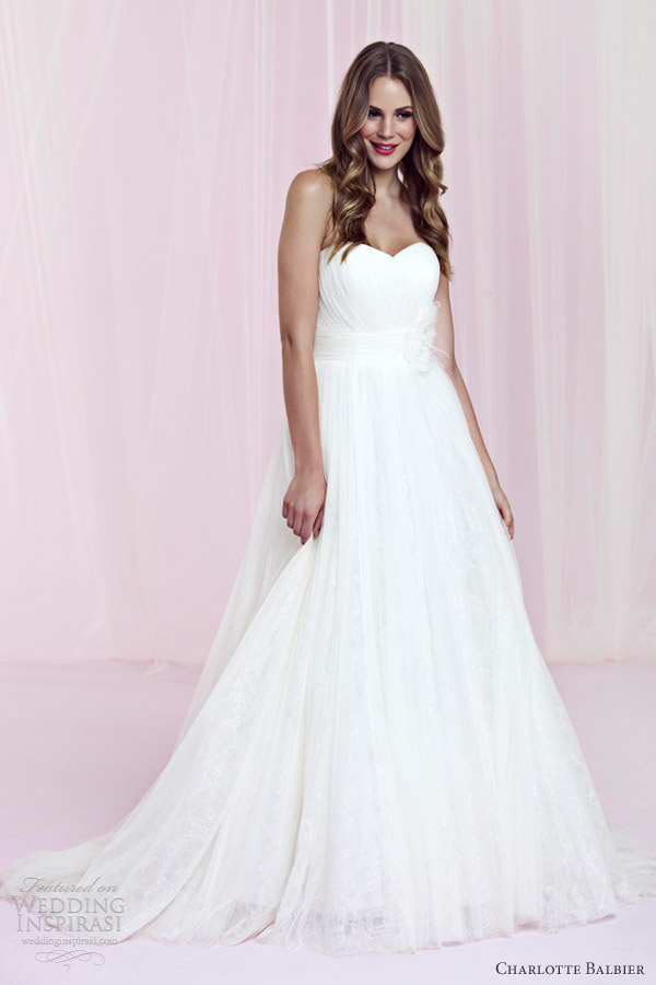 charlotte balbier wedding dresses 2013 fern strapless bridal gown