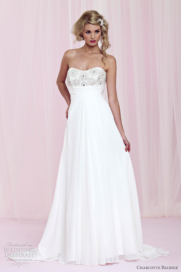 charlotte balbier wedding dresses 2013 mathilda strapless bridal gown