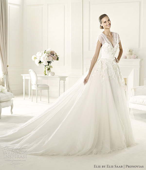 elie by elie saab wedding dress 2013 pronovias denisse gown