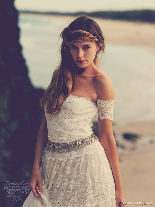 grace loves lace josee wedding dress arm bands