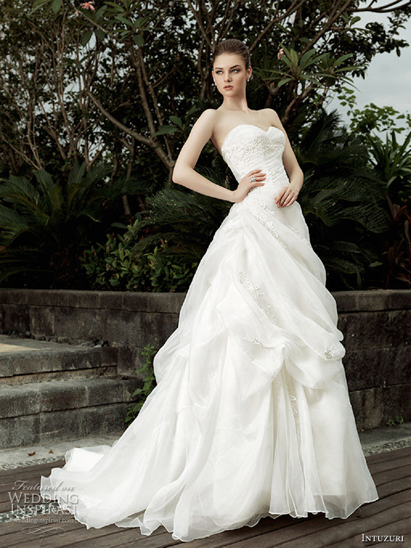 intuzuri wedding dress 2013 arden bridal gown dresses sweetheart neckline strapless