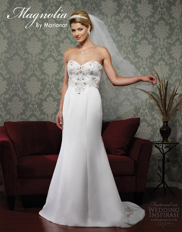 magnolia by marionat bridal spring 2013 strapless wedding dress style 5086