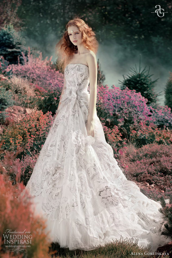 alena goretskaya wedding dresses 2013 vilda strapless gown