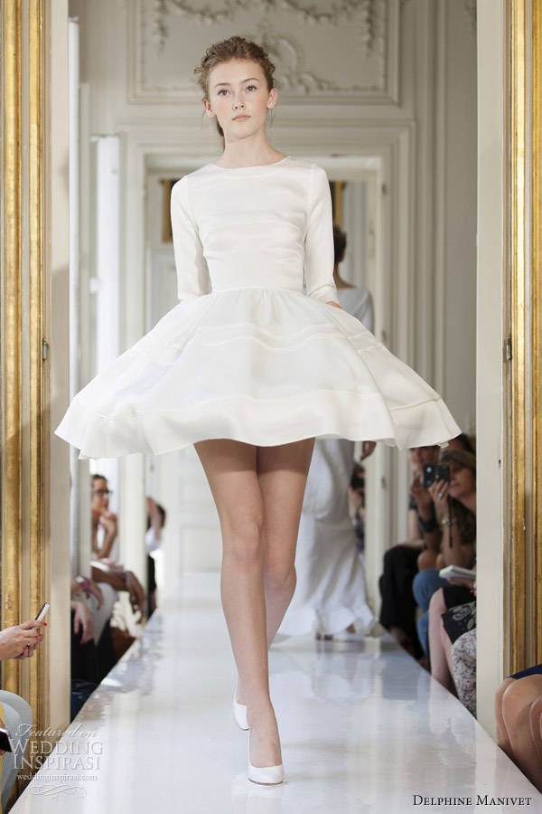 delphine manivet wedding dress spring 2013 alexis pancake tutu ballet skirt