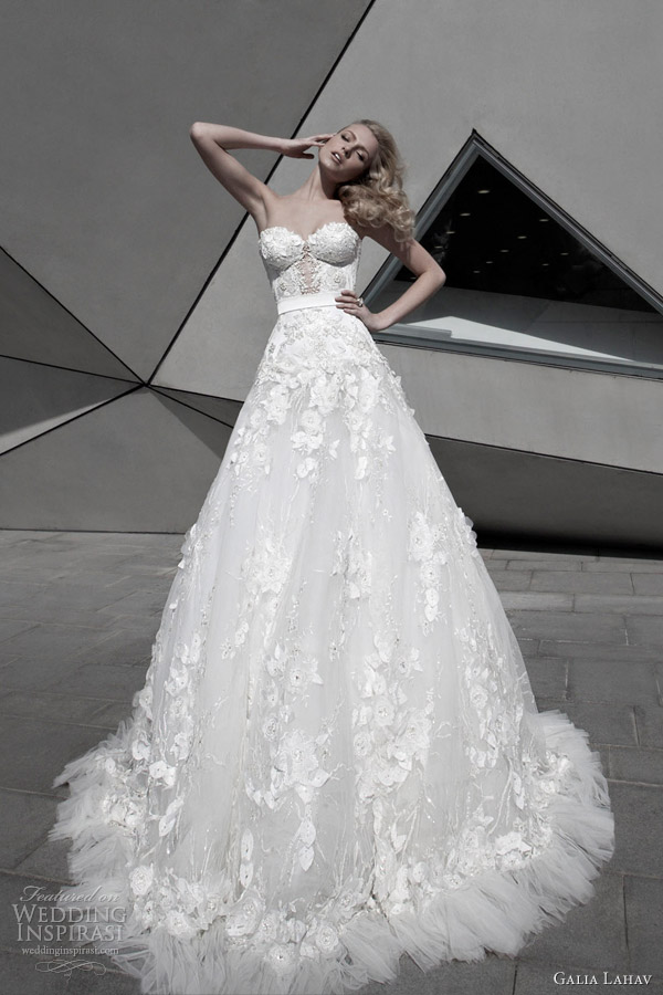 galia lahav 2012 sexy wedding dresses