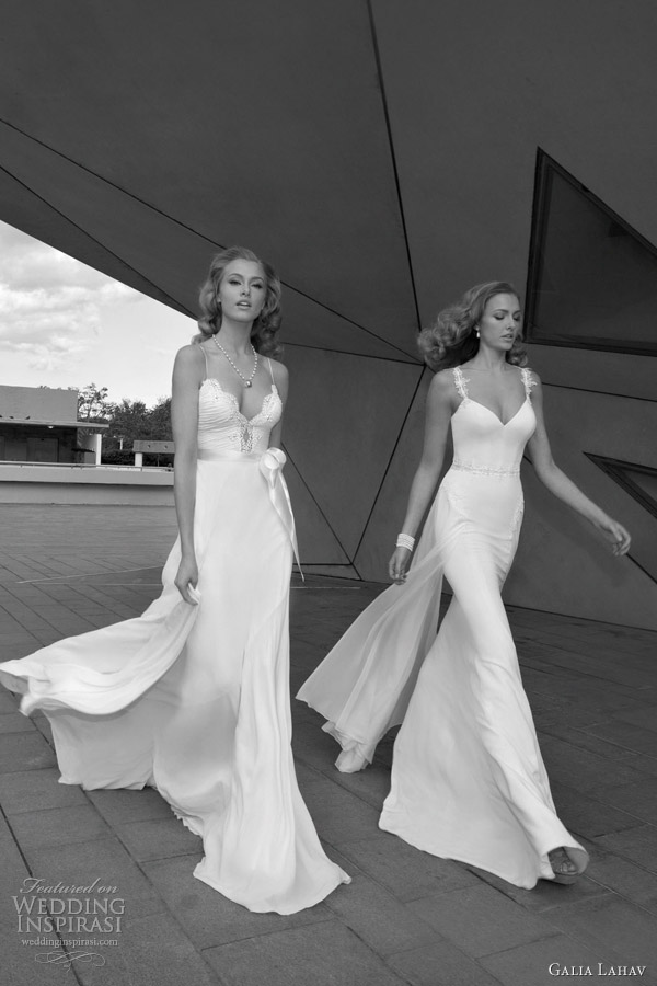 galia lahav wedding dresses with straps 2012