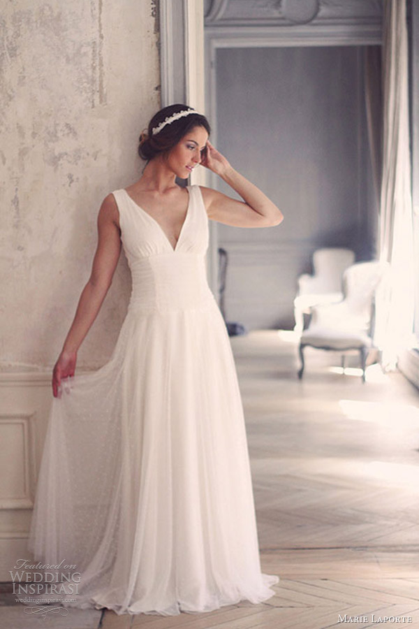 marie laporte wedding dresses 2013 justine sleeveless bridal gown