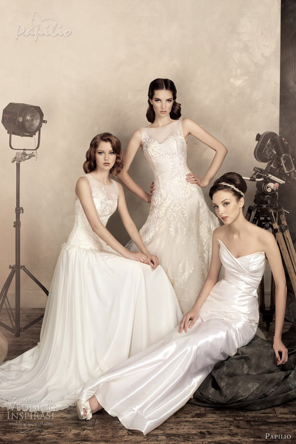 papilio bridal 2013 jane greta konsuelo wedding dresses