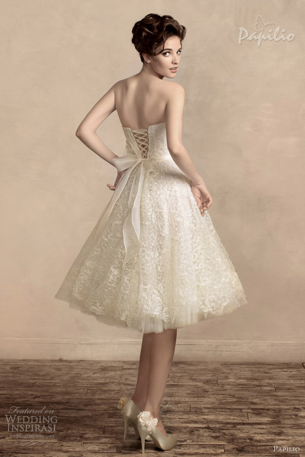 papilio wedding dresses 2013 kate short bridal frock