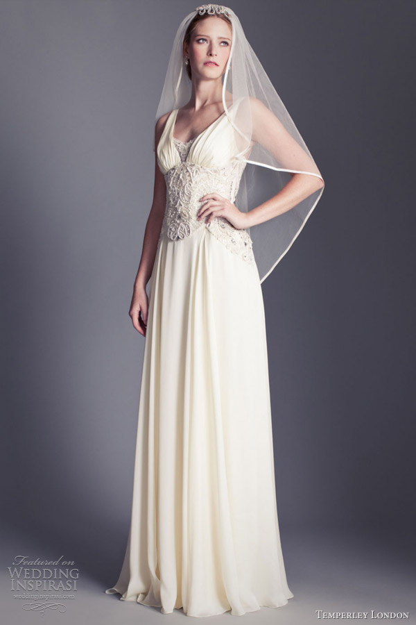 temperley london wedding dresses 2013 henrieta sleeveless gown