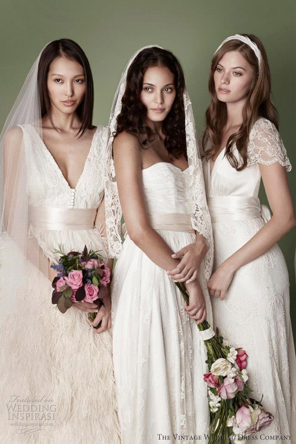 the vintage wedding dress company 2013 decades bridal collection