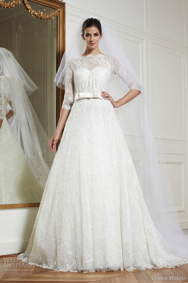 zuhair murad bridal 2013 mariage godiva wedding dress