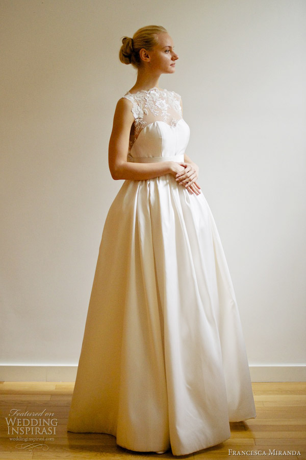 francesca miranda bridal spring 2013 emanuelle wedding dress