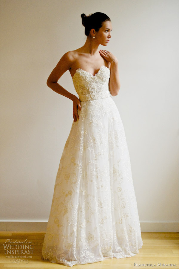 francesca miranda bridal spring 2013 rubie wedding dress