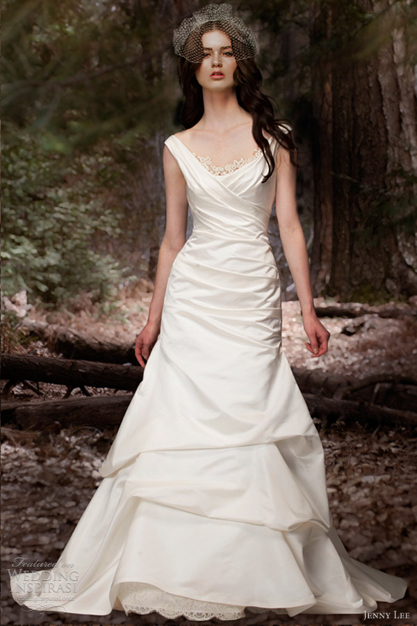 jenny lee wedding dresses spring 2013 sleeveless gown 1303